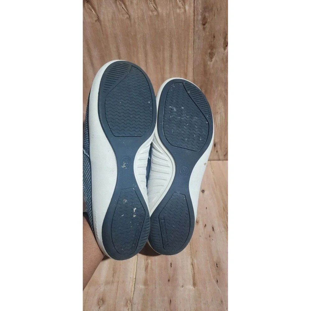 Gecko Man Mens 12 Blue Gray Casual Comfort Slip On Slide Loafer Deck Shoes